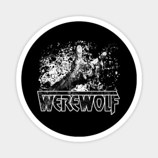 Werewolf Pentagram Magnet